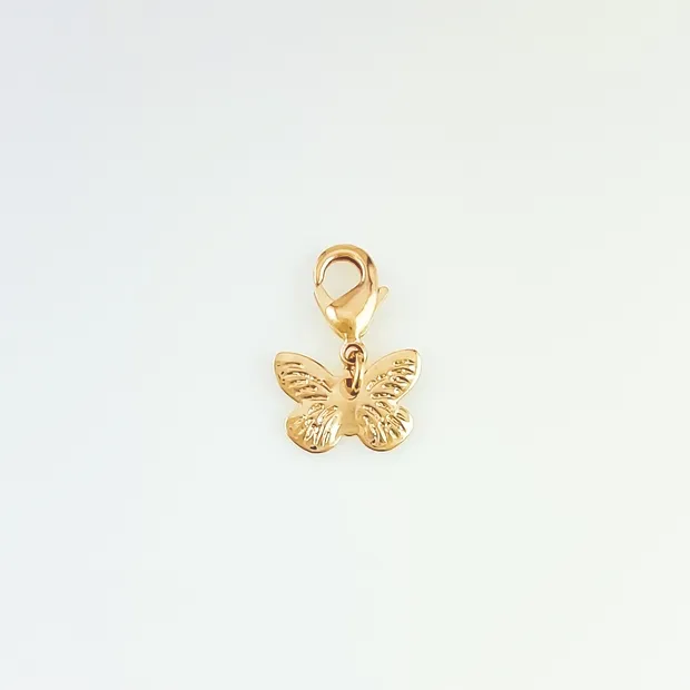 PINGENTE BORBOLETA PARA CORRENTE, PULSEIRA E TORNOZELEIRA.