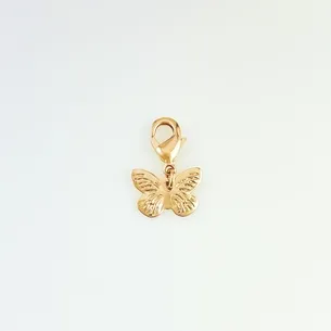 PINGENTE BORBOLETA PARA CORRENTE, PULSEIRA E TORNOZELEIRA.