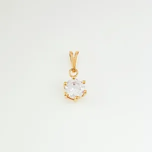 PINGENTE PONTO DE LUZ ZIRCONIA
