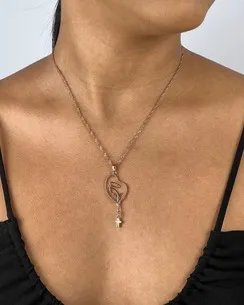 PINGENTE TERCO COM ROSTO NOSSA SENHORA