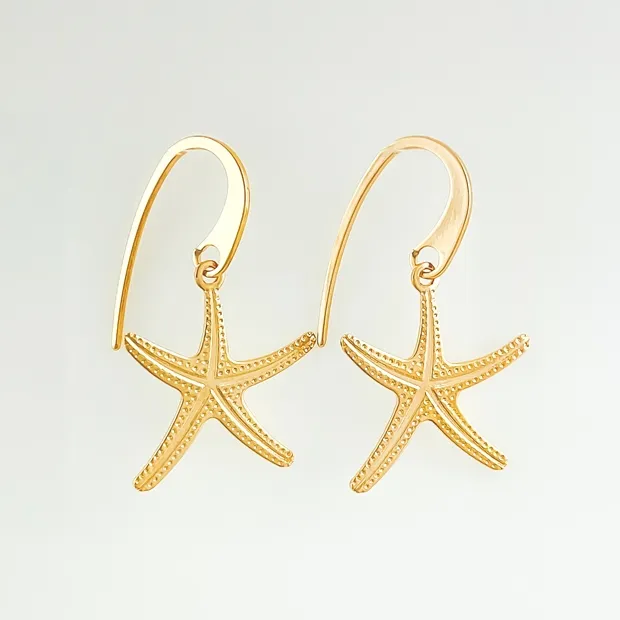 BRINCO GANCHO COM ESTRELA DO MAR