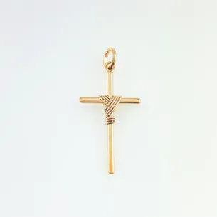PINGENTE CRUCIFIXO LISO ARAMADO