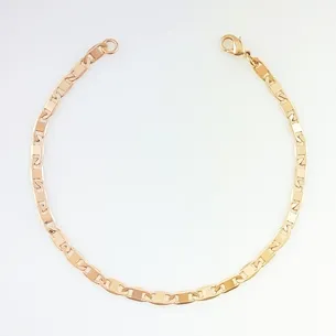 PULSEIRA DIAMANTADA LISA MASCULINA