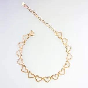 PULSEIRA ELO CORACOES ESTAMPADO FEMININA