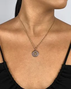 PINGENTE MANDALA PAI NOSSO COM ESPIRITO SANTO