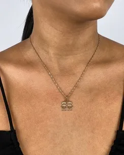 PINGENTE DUAS MENINAS