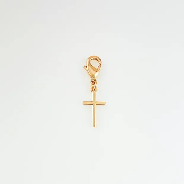 PINGENTE CRUZ PARA CORRENTE, PULSEIRA E TORNOZELEIRA.
