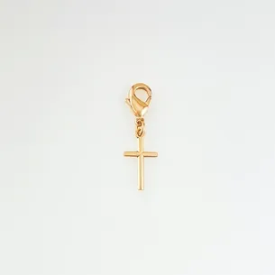 PINGENTE CRUZ PARA CORRENTE, PULSEIRA E TORNOZELEIRA.