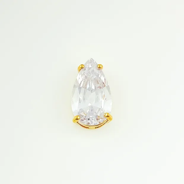 PINGENTE GOTA PONTO DE LUZ ZIRCONIA