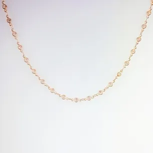 CORRENTE CHOKER COM ZIRCONIA CRISTAL