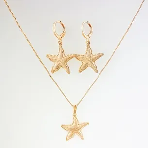CONJUNTO TRANQUETA COM ESTRELA DO MAR