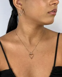 CONJUNTO GANCHO COM CORACAO LISO