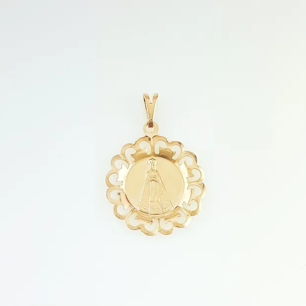 PINGENTE MANDALA NOSSA SENHORA LISA