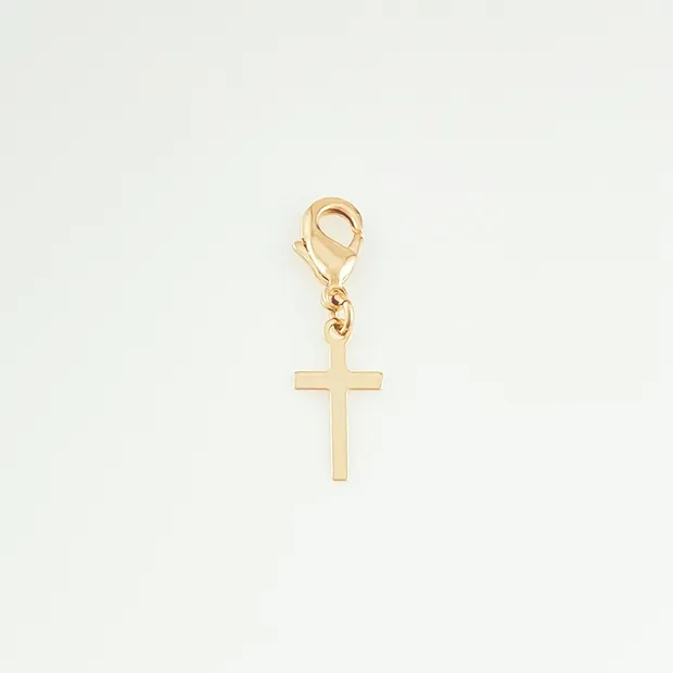 PINGENTE CRUZ PARA CORRENTE, PULSEIRA E TORNOZELEIRA.