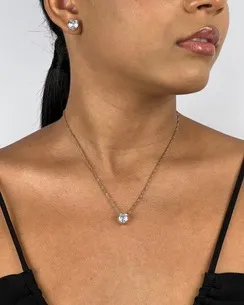CONJUNTO CORACAO COM ZIRCNONIA