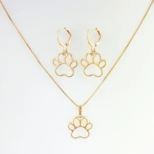 CONJUNTO TRANQUETA COM PATA DE CACHORRO