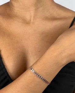 PULSEIRA RABO DE PEIXE ESTAMPADO FEMININA