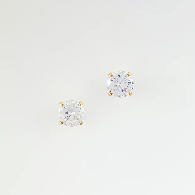 BRINCO PONTO DE LUZ ZIRCONIA PEQUENA