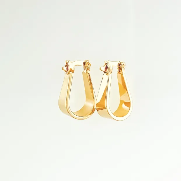 BRINCO ARGOLA LISA GOTA PEQUENA